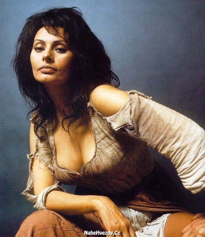 Nahá Sophia Loren. Fotka - 8